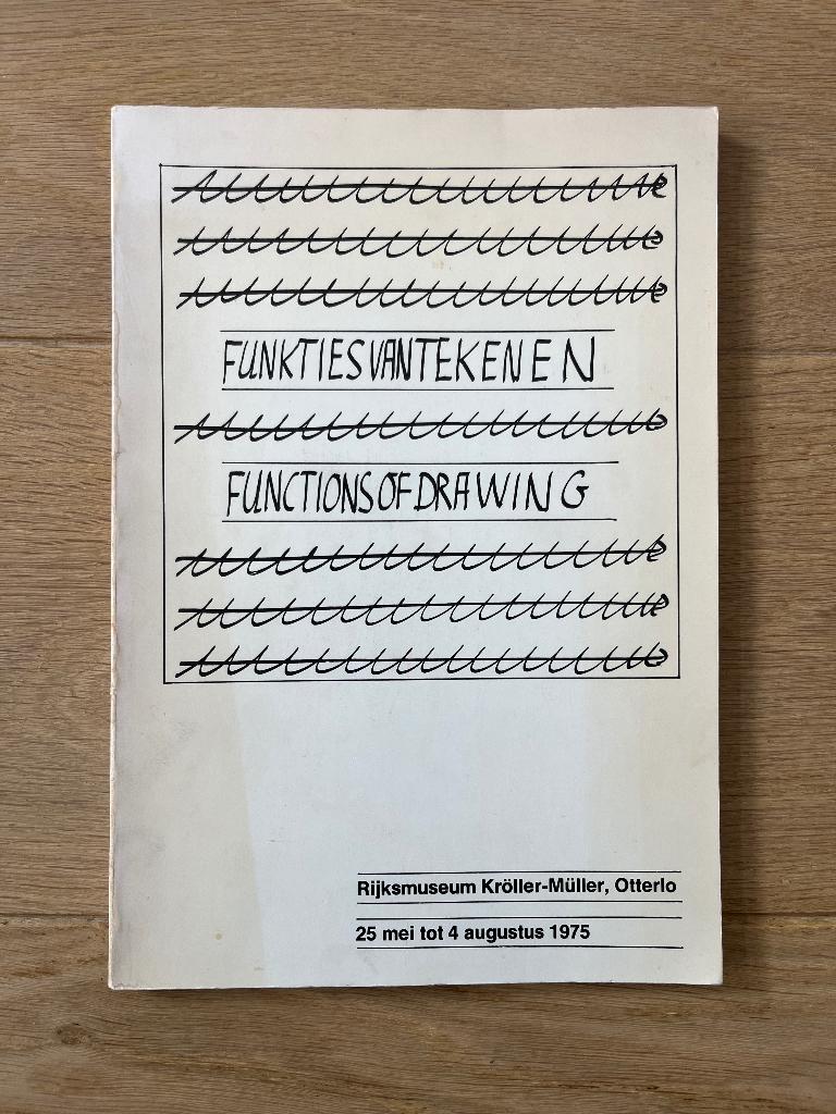 Funkties van tekenen 1975 Functions of Drawing, Ophalen of Verzenden, Zo goed als nieuw