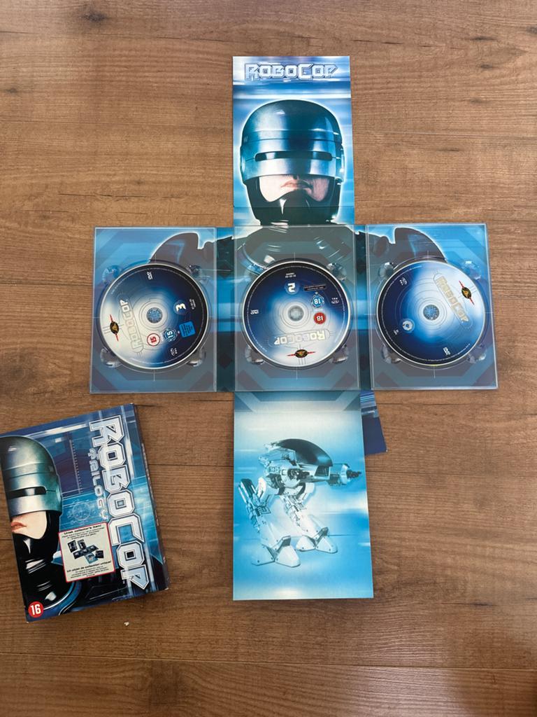 Robocop Trilogie DVD Boxset - Actie Sci-Fi Klassiekers, Vanaf 16 jaar, Boxset, Actiethriller, Ophalen of Verzenden