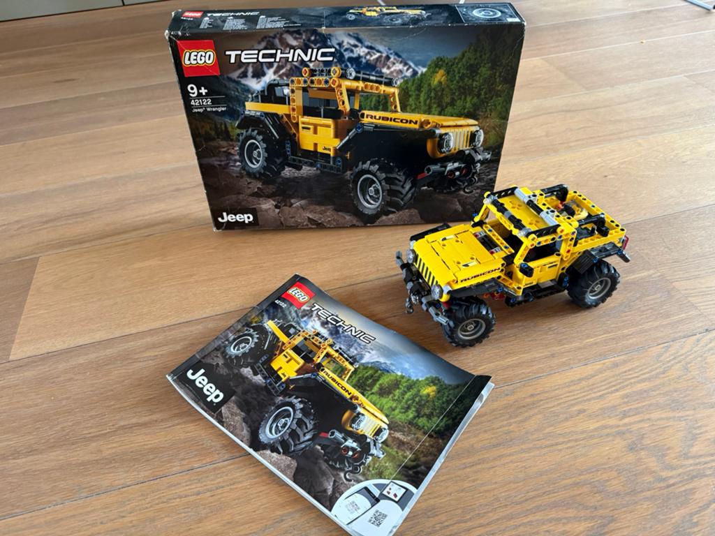 LEGO Technic 42122 Jeep Wrangler, Kinderen en Baby's, Speelgoed | Duplo en Lego, Ophalen, Compleet, Lego, Zo goed als nieuw