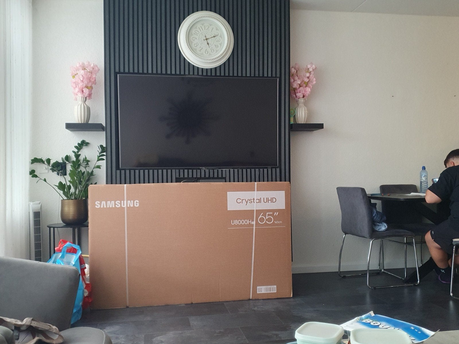 Samsung Crystal UHD 65" U8000H 4K Smart TV, LED, 50 Hz, Nieuw, Ophalen of Verzenden