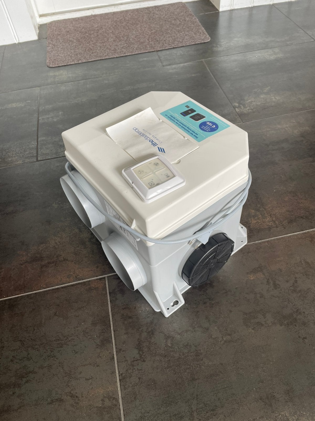 Itho ventilatiebox. Ventilatie box. Met afstandsbediening, Ophalen of Verzenden, Gebruikt