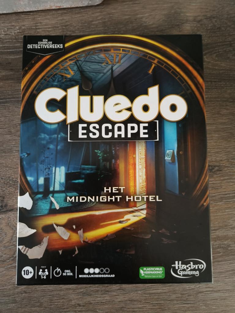 Cluedo Escape - Het Midnight Hotel - nieuw in doos, Ophalen of Verzenden