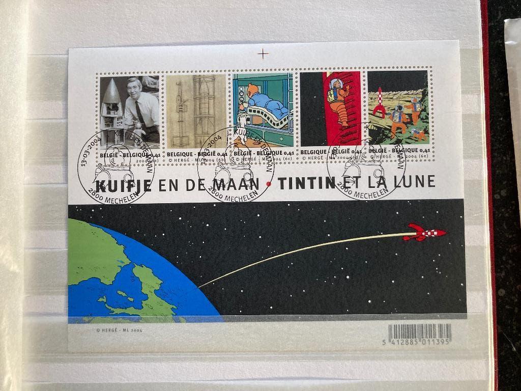 België blok 109 Kuifje, Postzegels en Munten, Met stempel, Ophalen of Verzenden, Gestempeld, Gestempeld