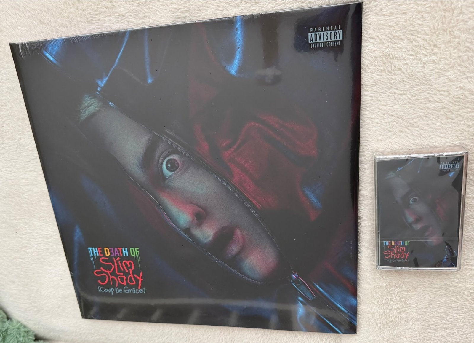 Eminem - The Death of Slim Shady (Coup de Grâce) LP + Casset, LP, Overige genres, Geseald, Ophalen of Verzenden