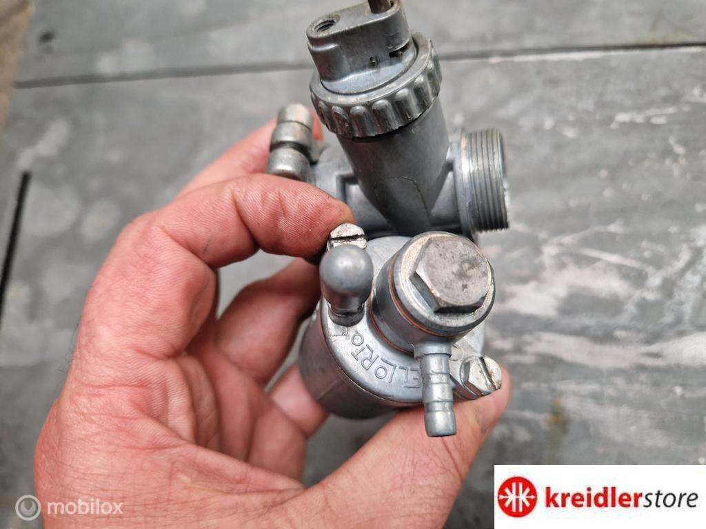 Dellorto UA17S Valstroom carburateur met losse vlotterbak, Dellorto, Ophalen of Verzenden, Dellorto, Gebruikt
