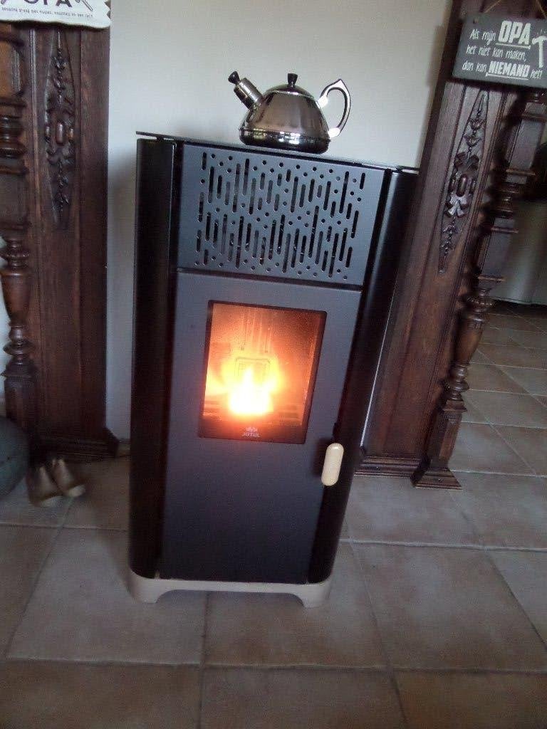 Jotul pelletkachel, Huis en Inrichting, Ophalen, Gebruikt, Overige brandstoffen, Pelletkachel