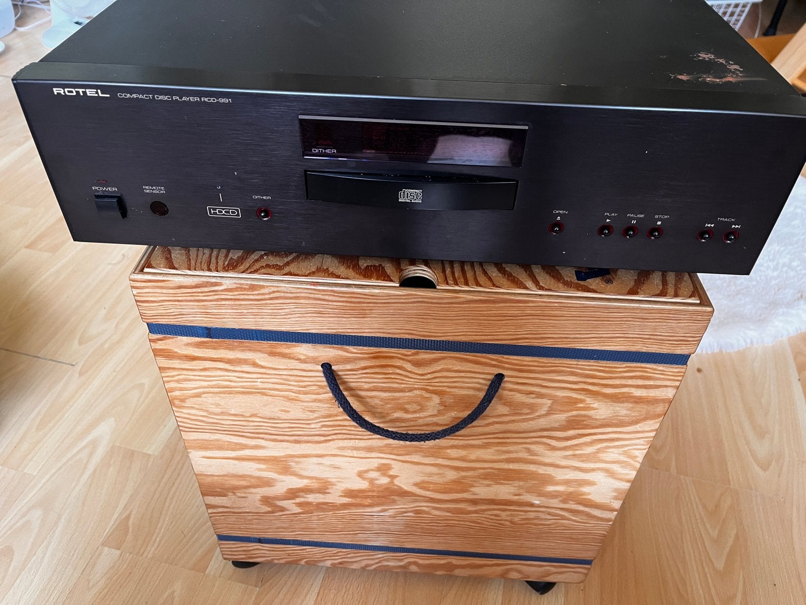 Rotel RCD-991 Compact Disc Speler - High-End CD-speler, Ophalen of Verzenden, Gebruikt, Overige merken