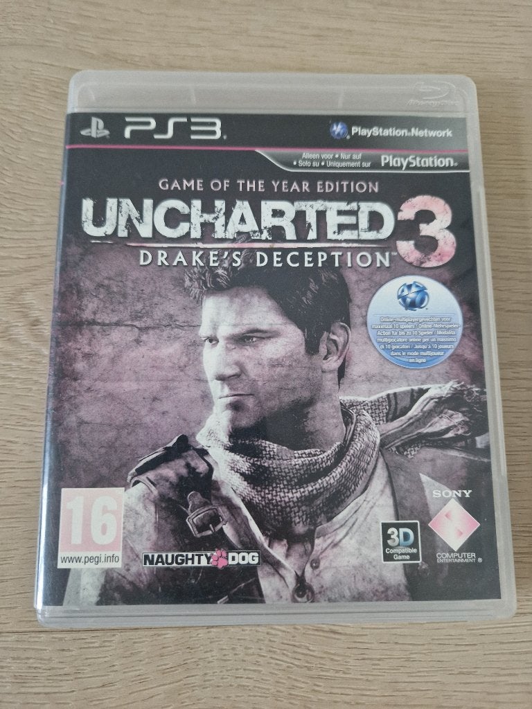 Ps3 spel Uncharted 3, Avontuur en Actie, 1 speler, Eén computer, Ophalen of Verzenden