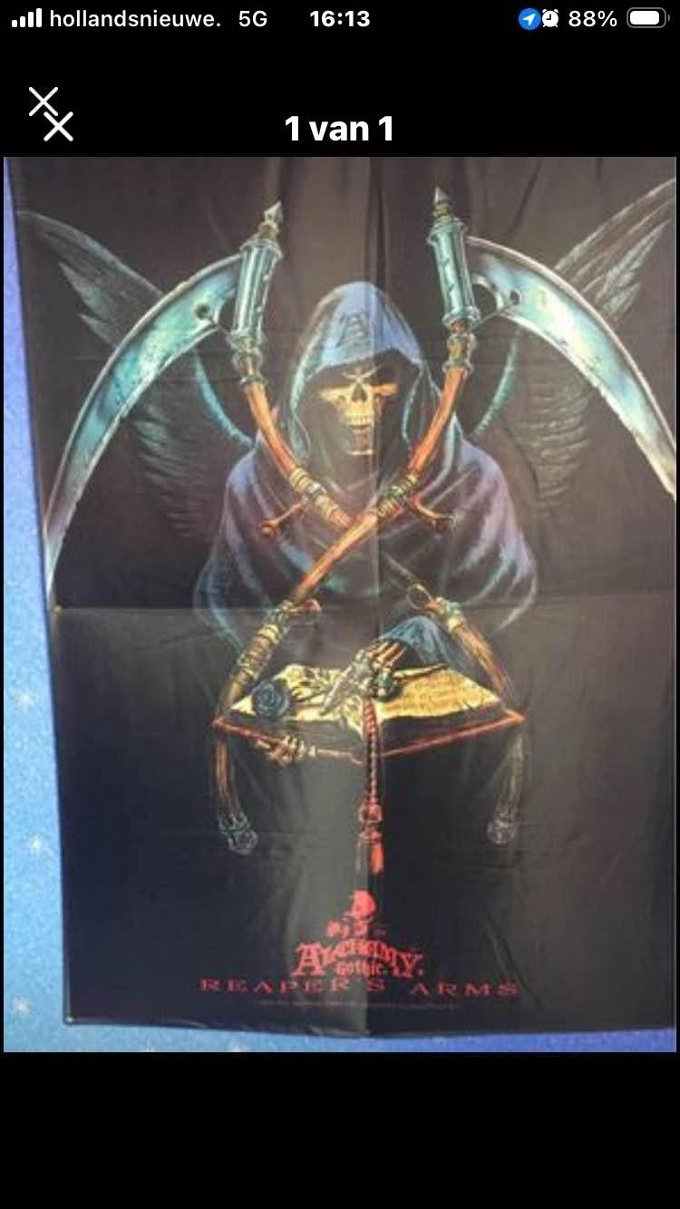 Alchemy Gothic vlag, Ophalen, Zo goed als nieuw