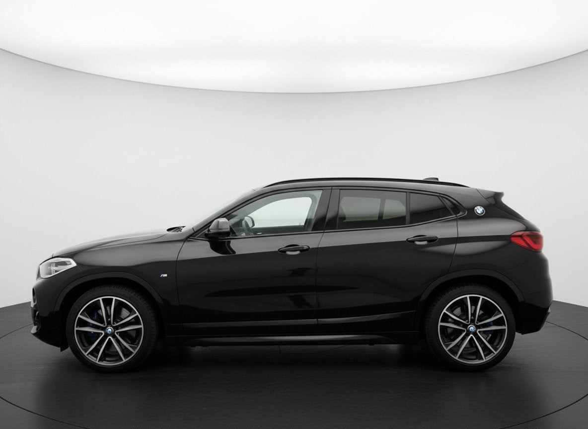 BMW X2 M35i 306PK xDRIVE M-SPORT LEDER/NAVI/HEAD-UP/PANORAMA, X2, Gebruikt, Zwart, 4 cilinders