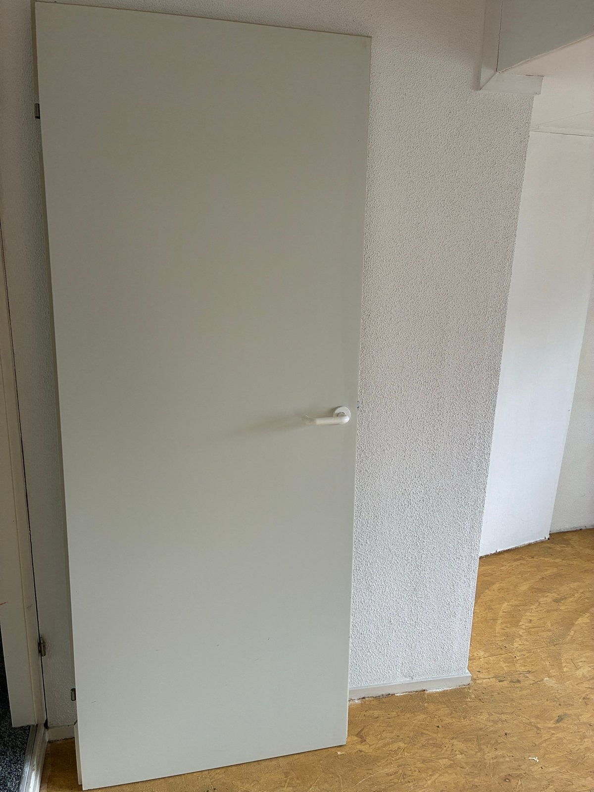 Gratis Witte binnendeur, 200x80 cm, zo goed als nieuw, Ophalen, 80 tot 100 cm, Binnendeur, Zo goed als nieuw