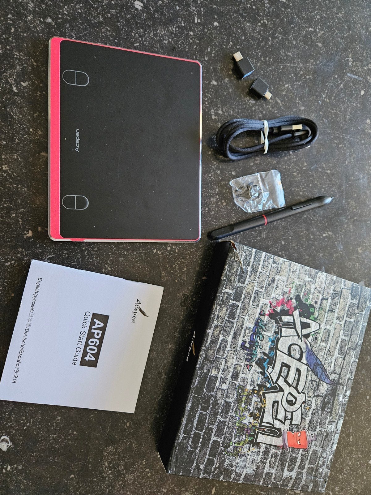 grappig drawing tablet, Ophalen of Verzenden, Zo goed als nieuw, Bedraad, Acepen