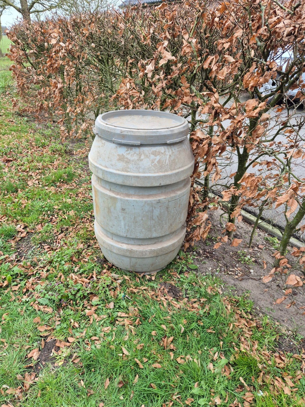 voorraad ton, voerton, Ophalen