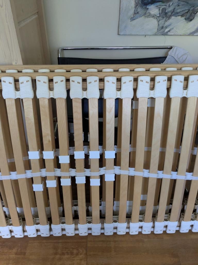 2 bedbodems (handmatig) verstelbaar 200 x 80 ikea sultan, Ophalen of Verzenden, Eenpersoons, 80 cm