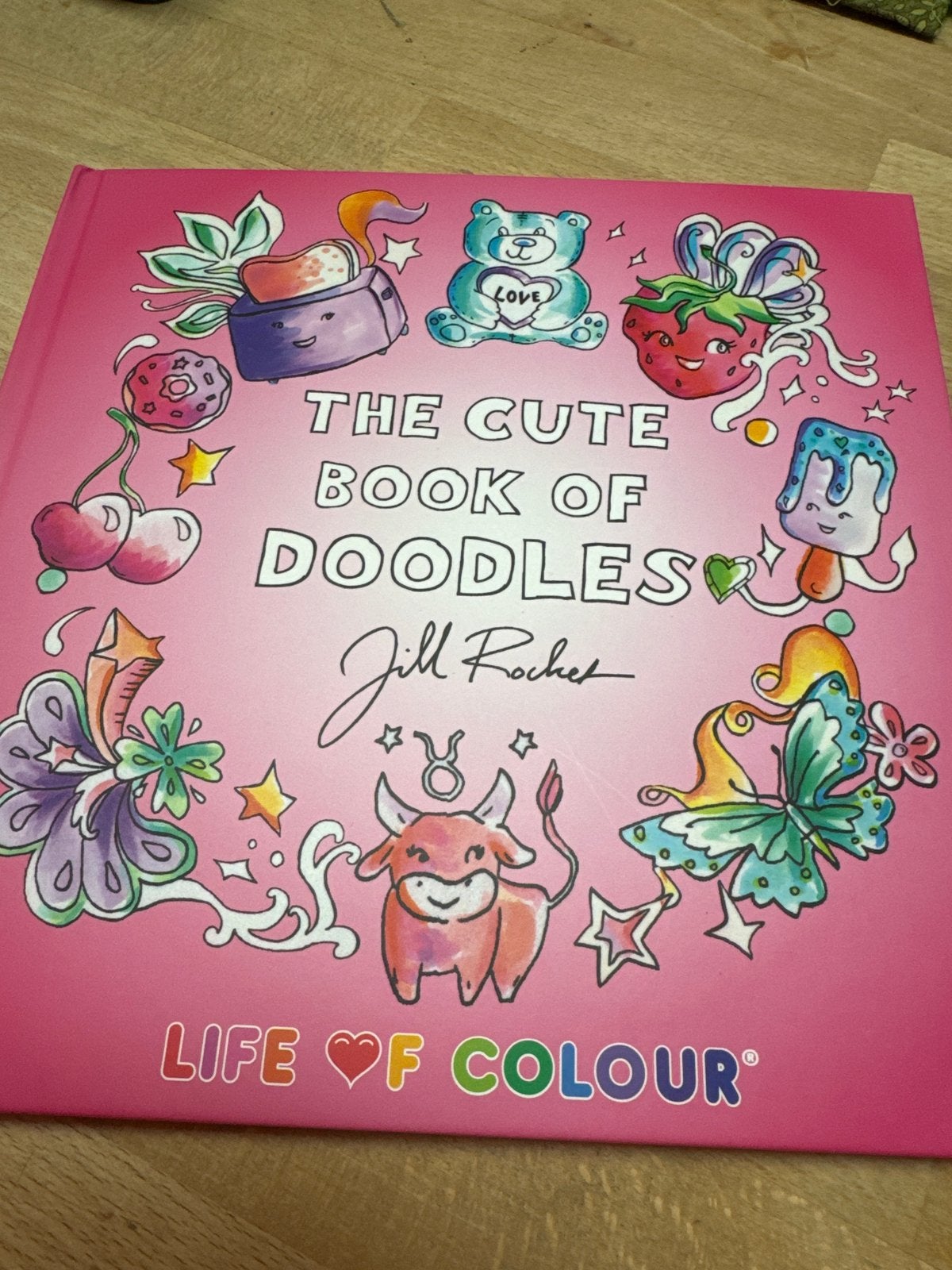 The Cute Book of Doodles - Jill Rocket - Kleurboek, Ophalen of Verzenden, Nieuw
