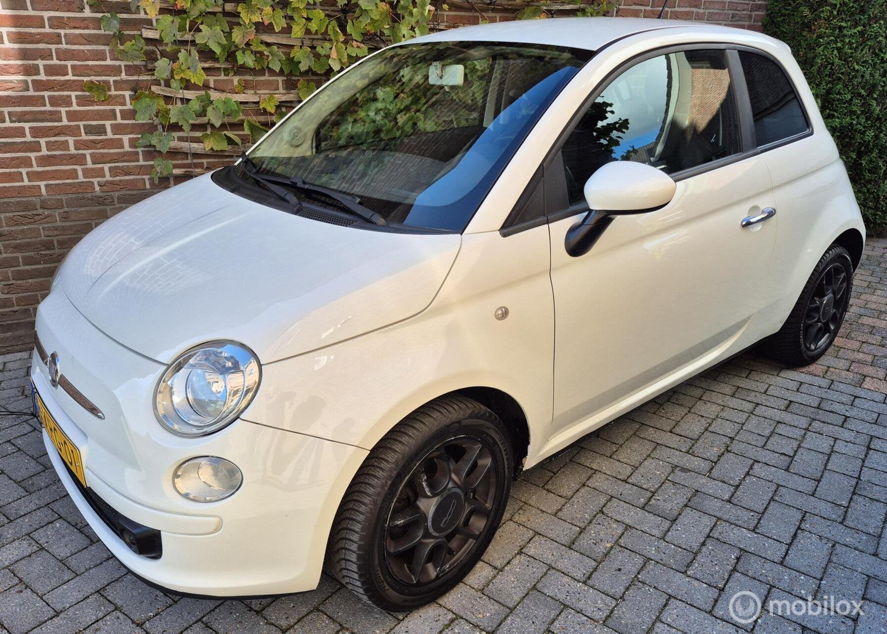Fiat 500 1.4-16V Sport 100HP 2008 Nieuwe Koppeling en APK!, Voorwielaandrijving, 101 pk, Gebruikt, 31 €/maand