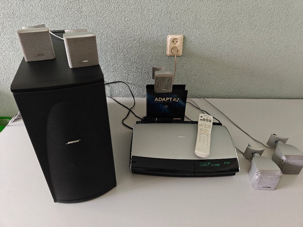 Complete Bose Home Cinema Set (AV18), Audio, Tv en Foto, Gebruikt, 70 watt of meer, 5.1-systeem, Dvd-speler