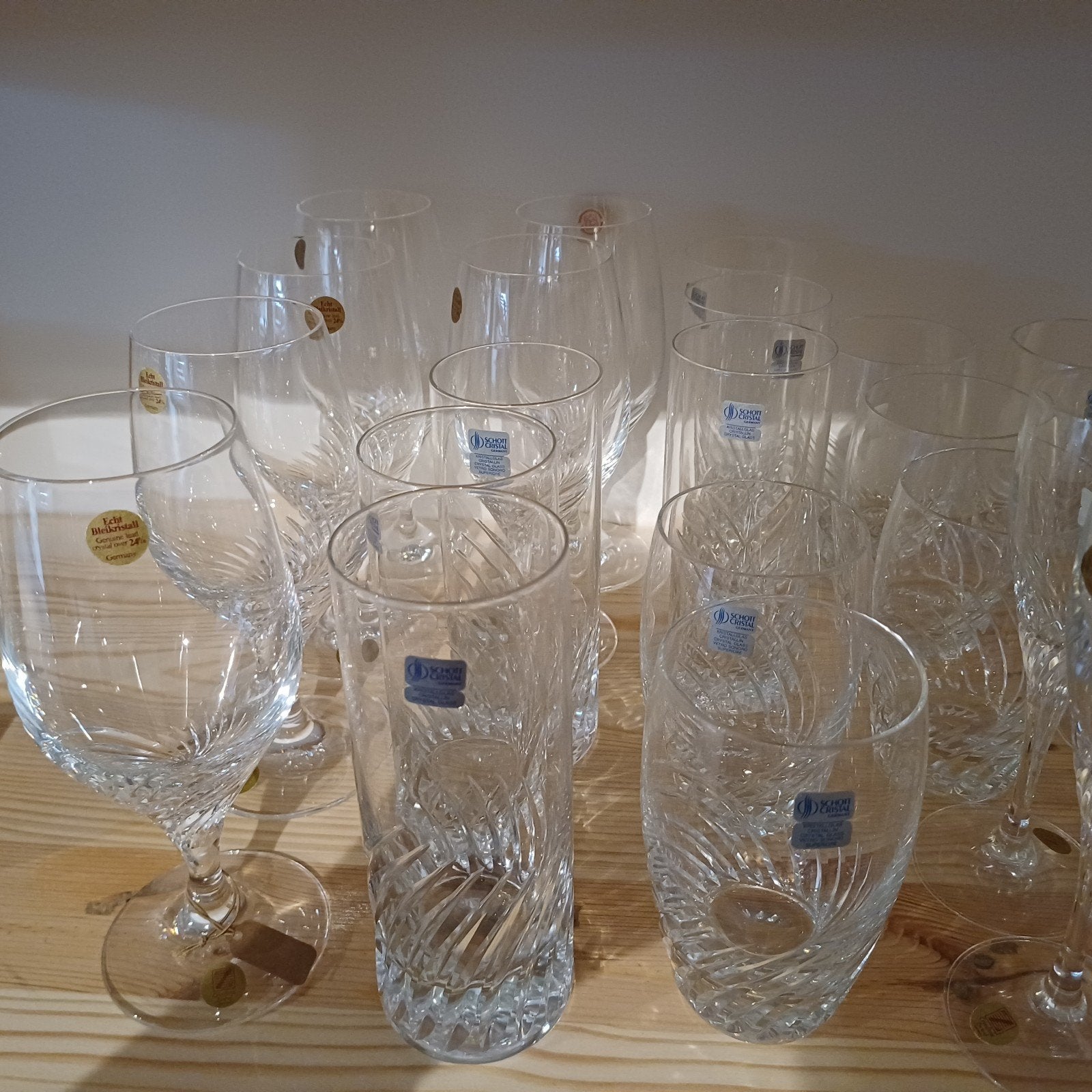 Schott Zwiesel kristal servies Pirouette, Ophalen of Verzenden