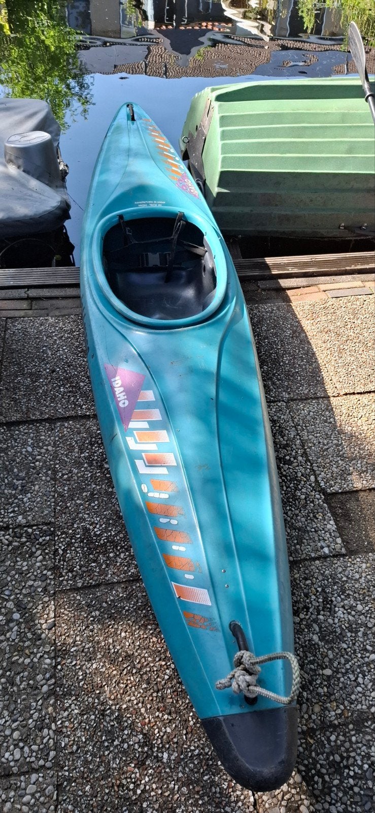 Kano 'Idaho' van Lettmann - Turquoise 1-persoons, Ophalen, Gebruikt, 1-persoons
