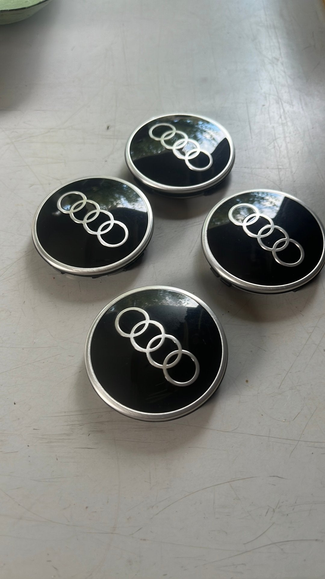 Naafdoppen 60mm audi 4 stuks, Ophalen of Verzenden, Zo goed als nieuw