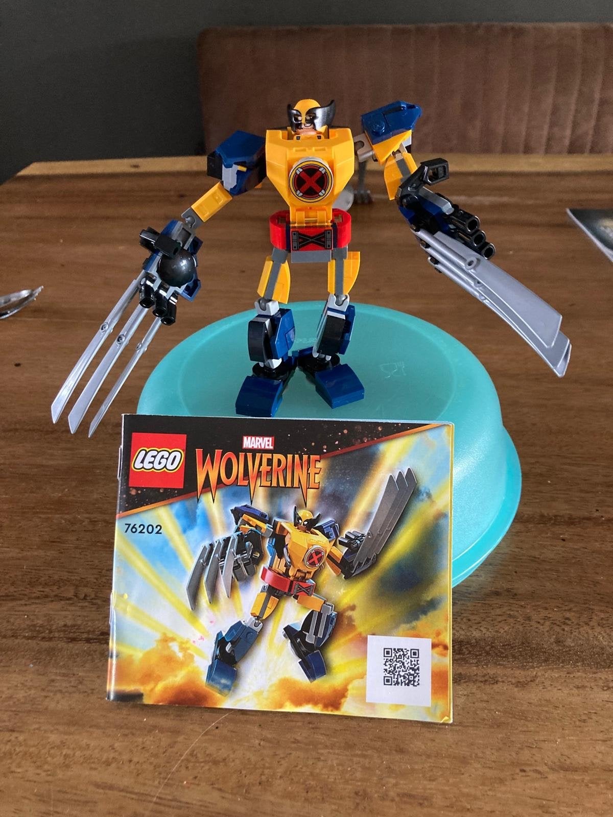 LEGO Marvel Wolverine Mech Armor 76202 (zonder doos), Ophalen of Verzenden, Gebruikt