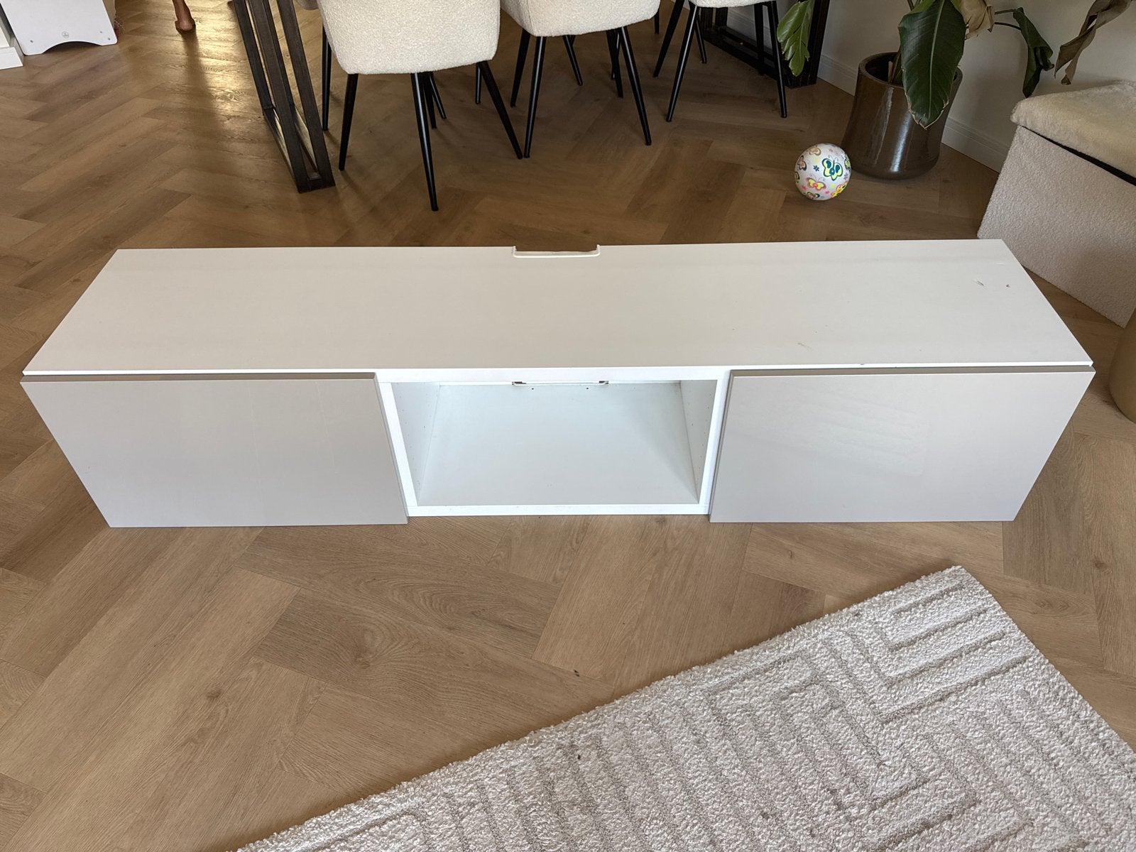 GRATIS IKEA Besta tv meubel 180x40x39 cm, Ophalen, Gebruikt, 150 tot 200 cm, Minder dan 100 cm