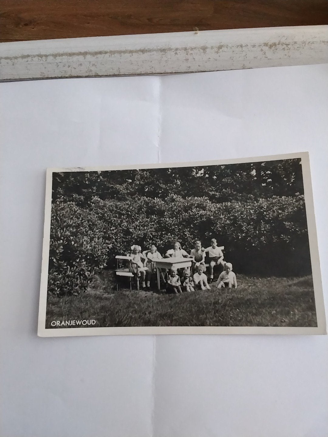 Oude ansichtkaart Oranjewoud Hotel Tjaarda  1947, Ophalen of Verzenden, 1940 tot 1960, Gelopen, Friesland