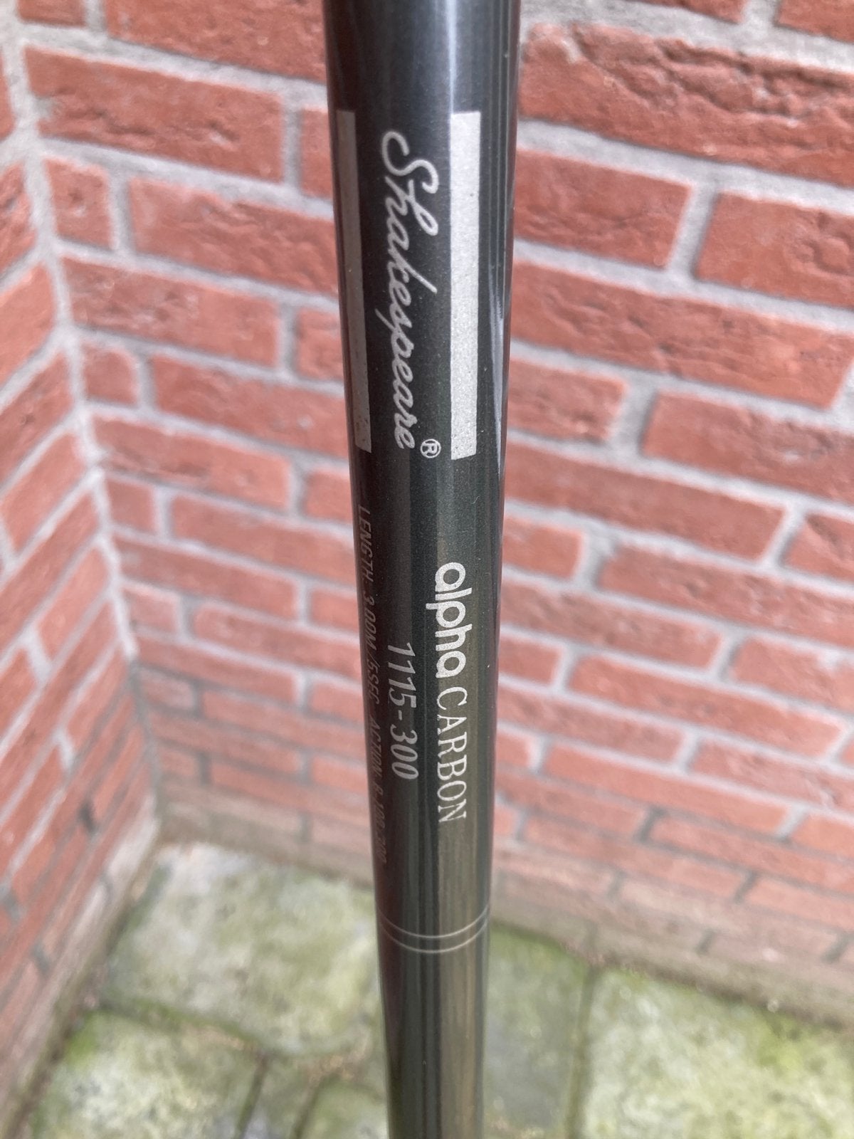 Shakespeare werphengel 3 meter met DAM molen, Ophalen, Gebruikt, Werphengel