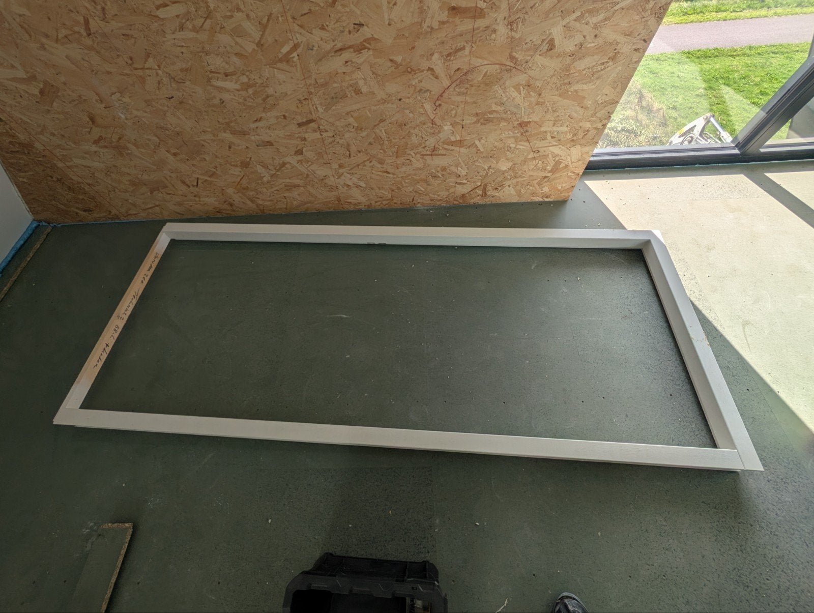 nieuw kozijn opdekdeur 23.5 bij 88, Doe-het-zelf en Verbouw, Ophalen, 80 tot 100 cm, 215 cm of meer, Binnendeur