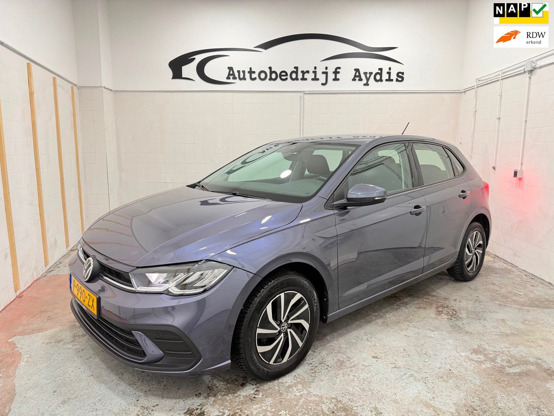 Volkswagen Polo 1.0 TSI Airco EL Ramen Cruise Navi BTW NAP, Auto's, Voorwielaandrijving, Stof, Gebruikt, Euro 6