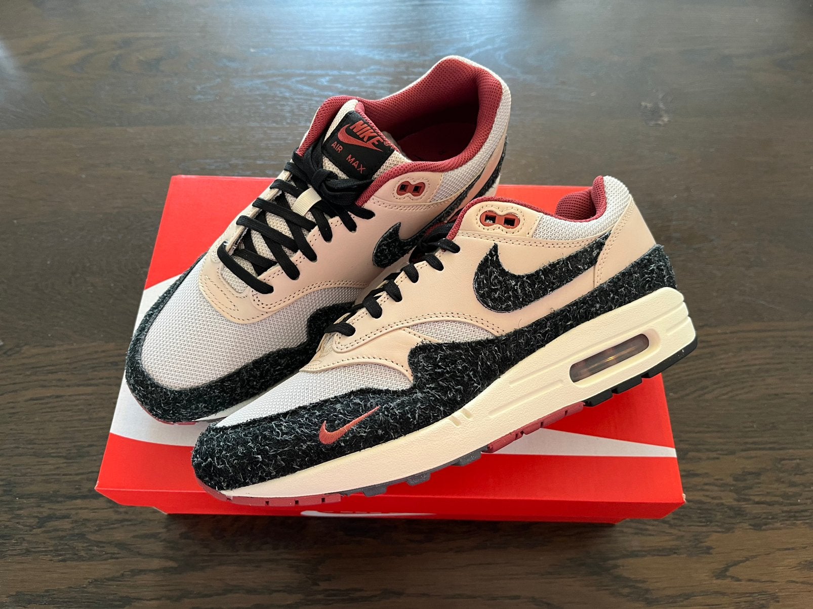 Nike Air Max 1 maat 42,5 Keep Rip’n Stop Slip’n, Ophalen of Verzenden, Nieuw, Overige kleuren