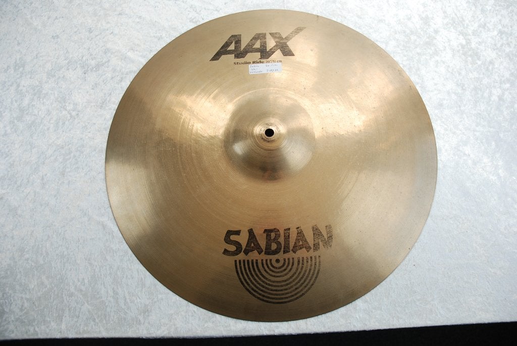 Sabian AAX studio ride bekken 2187gr. 20 inch  <25250064>, Sabian, Gebruikt, ., Drums of Percussie