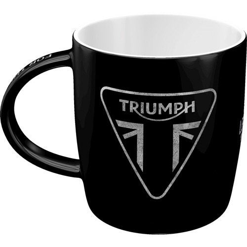 Triumph logo mok zwart reclame mok koffie beker, Ophalen of Verzenden, Nieuw, Auto's
