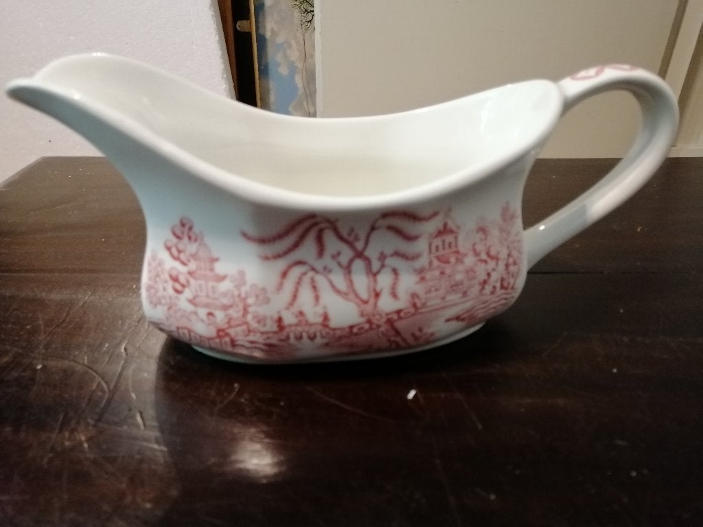 Royal Staffordshire Willow Ironstone J. & G. Meakin sauskom, Antiek en Kunst, Ophalen of Verzenden