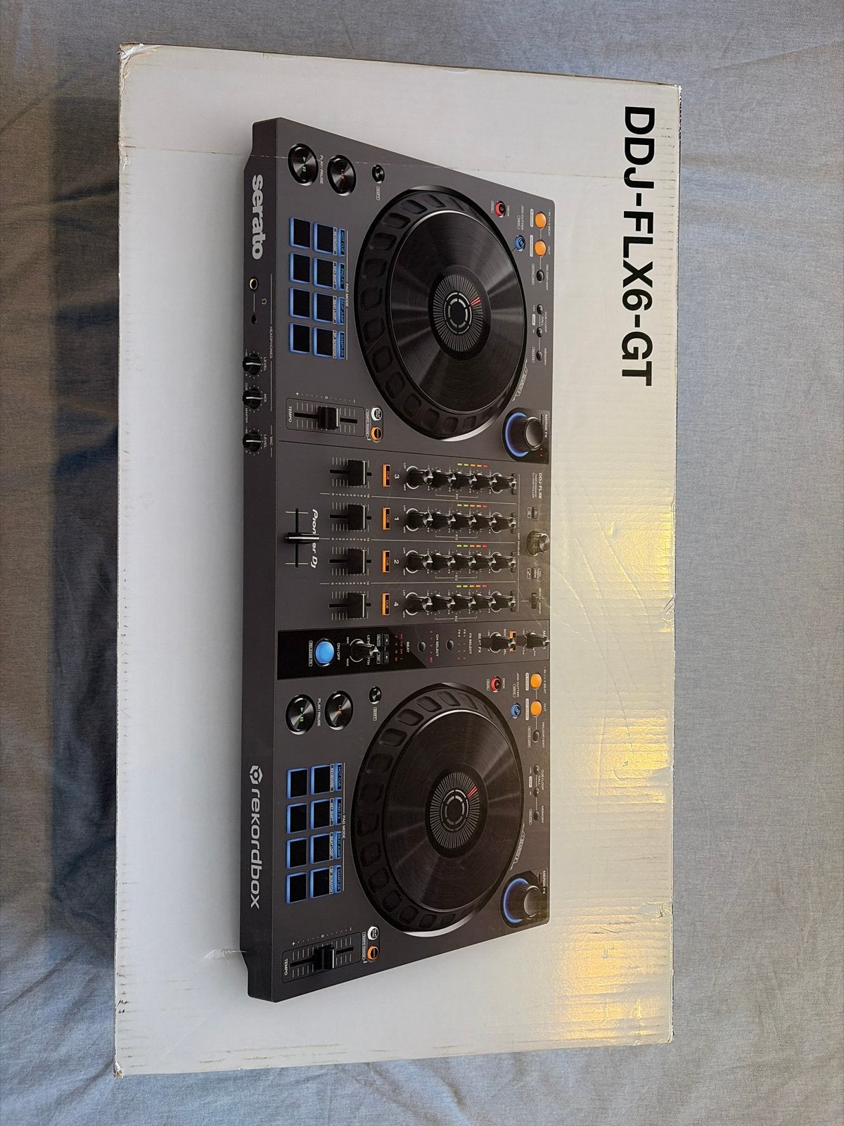 Pioneer DDJ-FLX6-GT DJ-controller, Ophalen, Zo goed als nieuw, Draaitafel, Pioneer