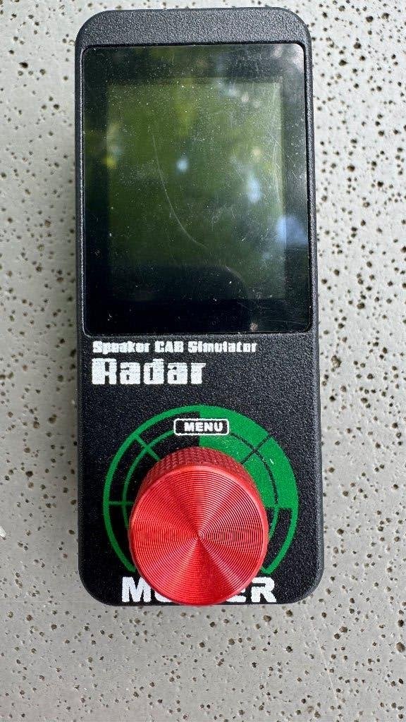 Moor radar pre-amp/cab simulator, Ophalen of Verzenden, Zo goed als nieuw