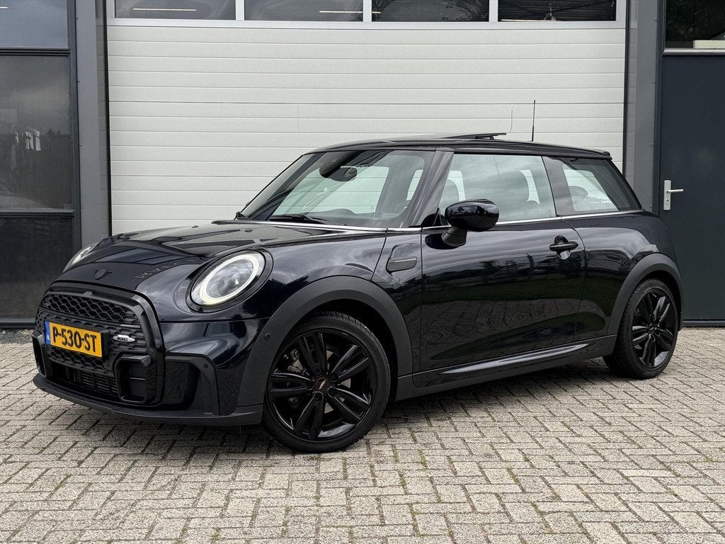 Mini Mini 3-Deurs (f56) Cooper Aut JCW Leder Panoramad, Auto's, Mini, Bedrijf, Te koop, John Cooper Works, Achteruitrijcamera