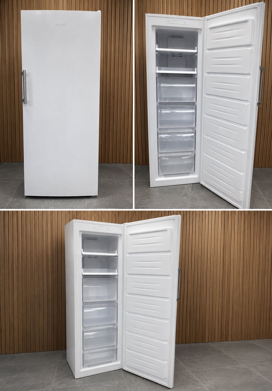 ExQuisit 6- laden diepvrieskast——no frost, Witgoed en Apparatuur, Vriezers en Diepvrieskisten, Minder dan 60 cm, 160 cm of meer