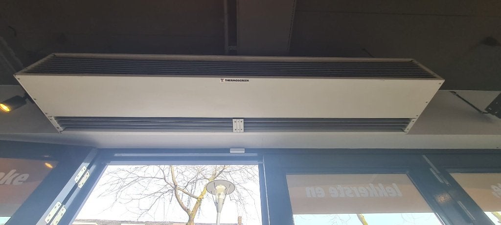 Thermoscreen T2000W luchtgordijn, Ophalen, 30 tot 80 cm, Gebruikt, Overige typen