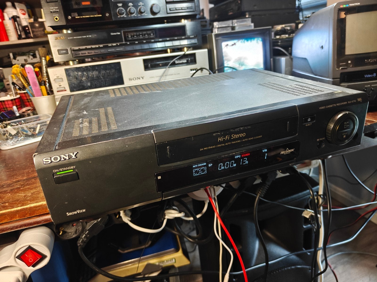 Sony SLV-E710 VHS Hi-Fi Stereo Videorecorder, Ophalen of Verzenden