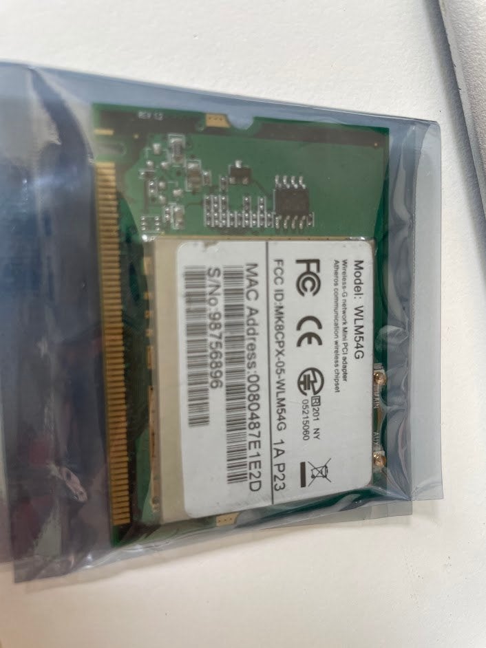Network Card Compex 802.11 WLM54G-23 2.4GHz 200mW Atheros Mi, Ophalen of Verzenden, Gebruikt