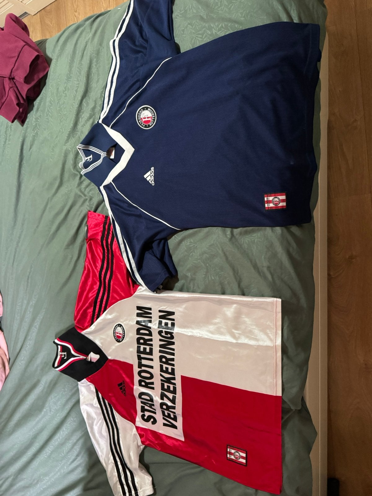 2 originele vintage Feyenoord shirts 1998, Ophalen of Verzenden, Zo goed als nieuw, Feyenoord, Shirt