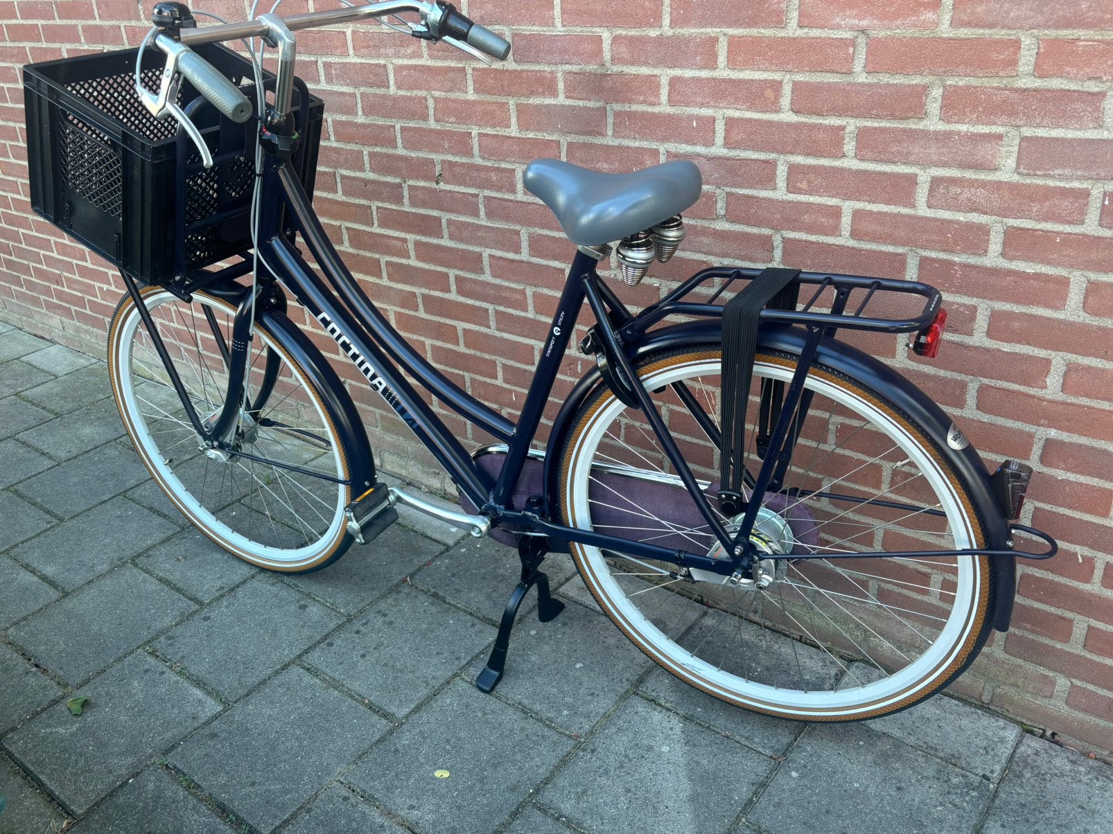 Cortina u 4  dames fiets 8 nex versnellingen zeer netjes ✅, 56 cm of meer, Zo goed als nieuw, Trommelrem, Ophalen