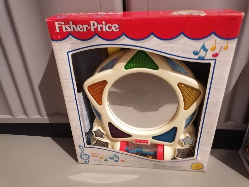 Fisher-Price speelgoed spiegel, Ophalen, Zo goed als nieuw, Speelset, Met licht