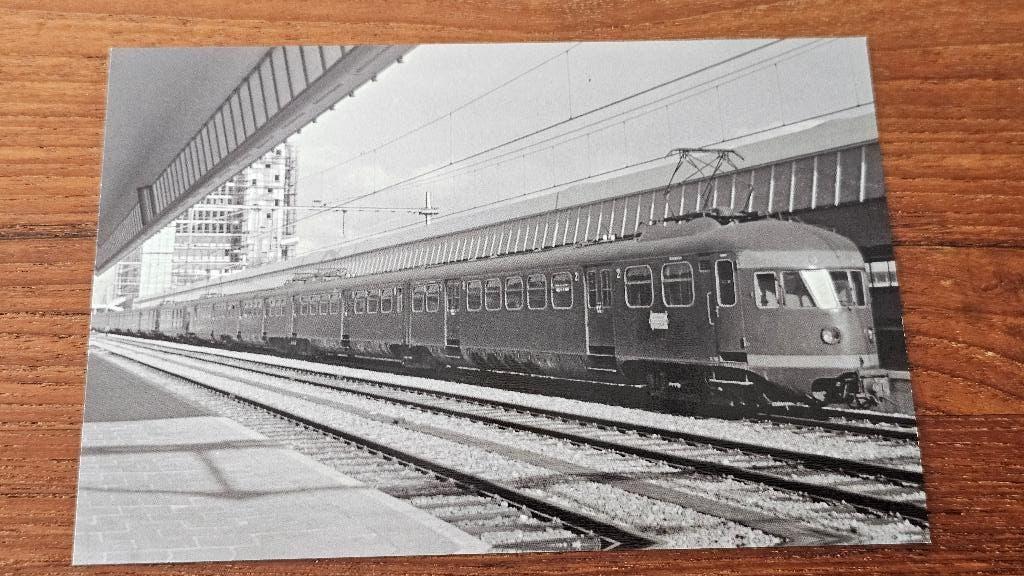 Foto TREIN NS Nederlandse Spoorwegen Mat 46 ELD4 Muizeneus, Verzenden, Gebruikt, Trein, Overige typen