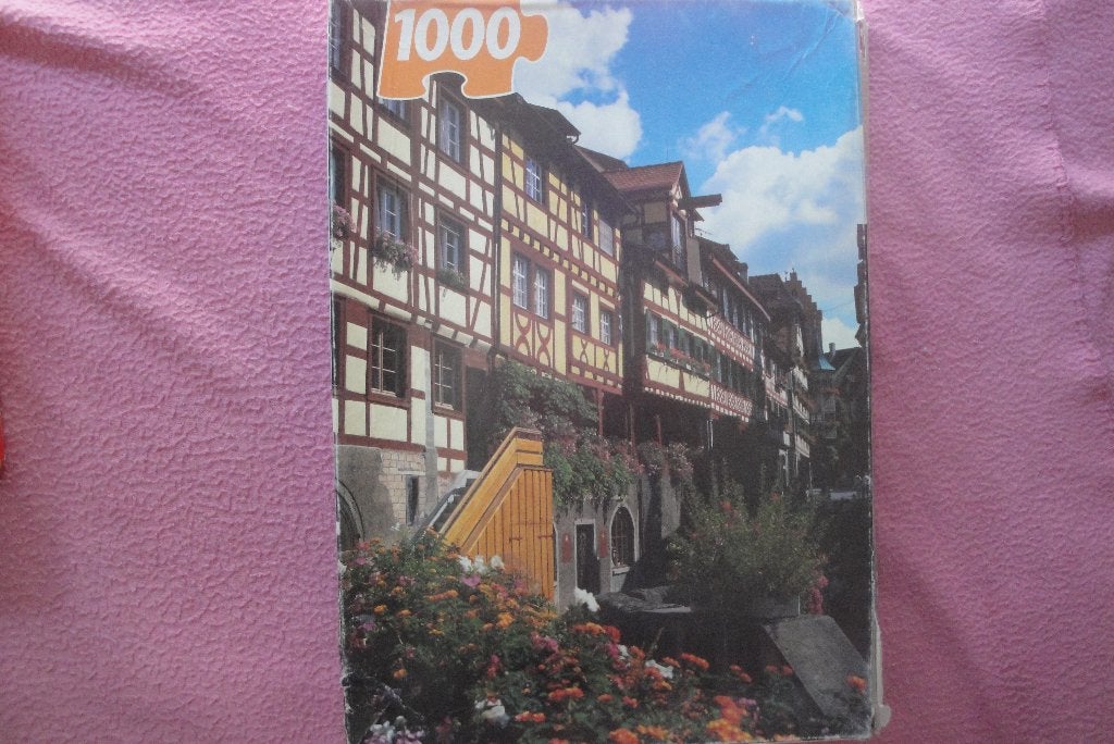 WILD HORSE PUZZLE 1.000 stukjes voor 1,95euro., Ophalen of Verzenden, 500 t/m 1500 stukjes, Gebruikt, Legpuzzel