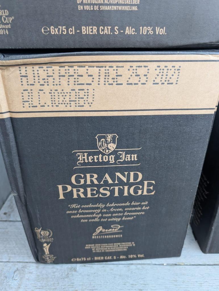 Hertog Jan Grand Prestige 2020 t/m 2024 [Gerijpt bier], Verzamelen, Ophalen of Verzenden, Nieuw, Flesje(s), Hertog Jan