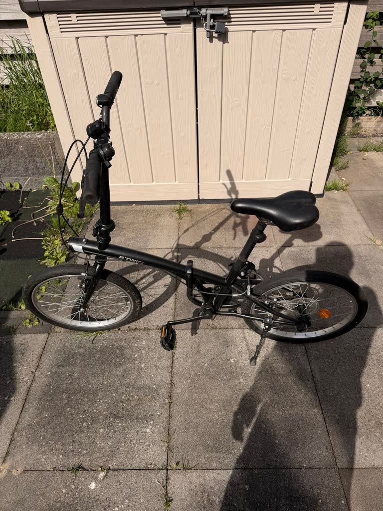 B'Twin vouwfiets folding bike, Gebruikt, Versnellingen, Ophalen, Overige merken