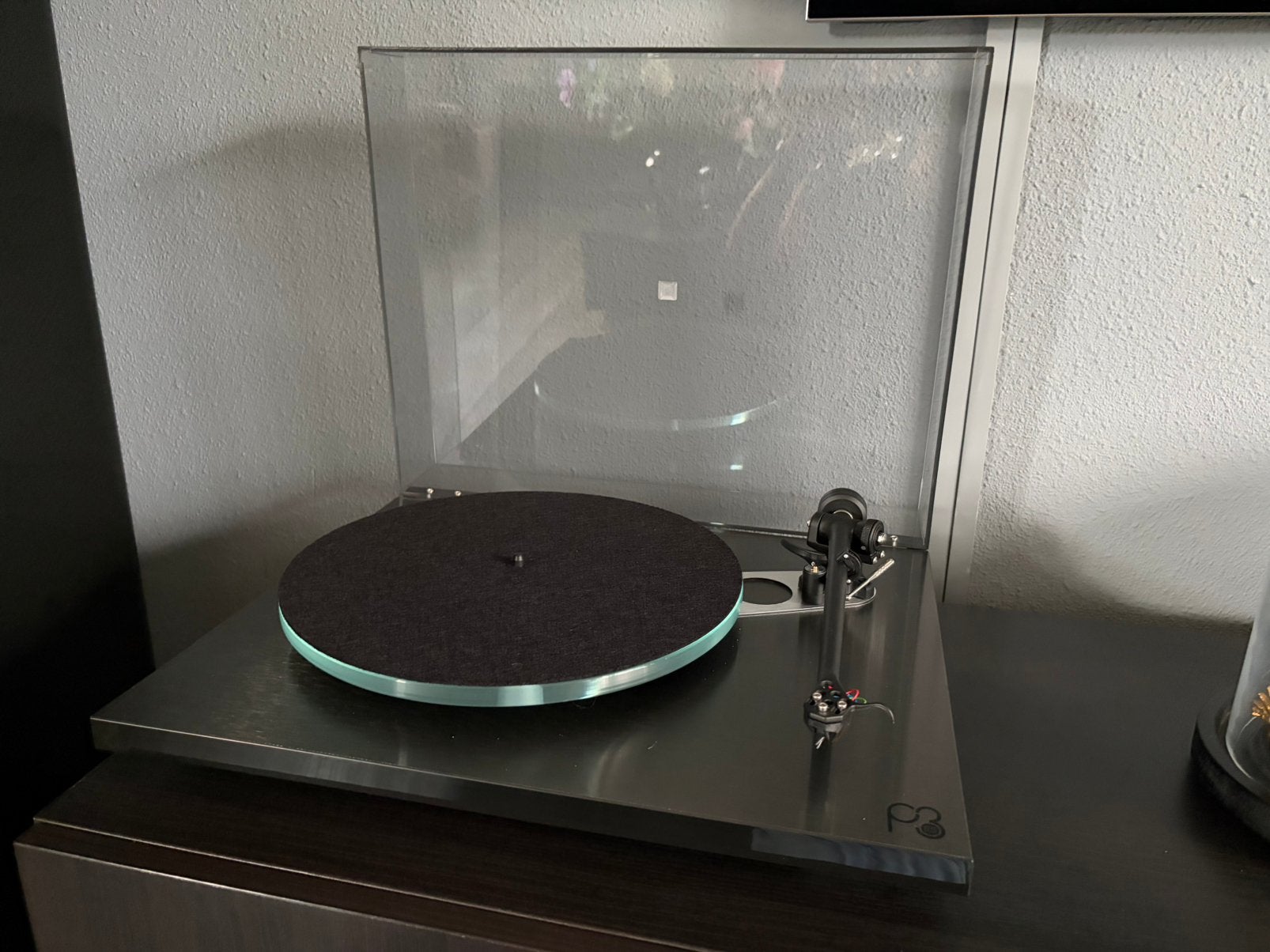 Rega P3 RS met Rega ND7 element., Ophalen of Verzenden, Zo goed als nieuw, Platenspeler, Overige merken