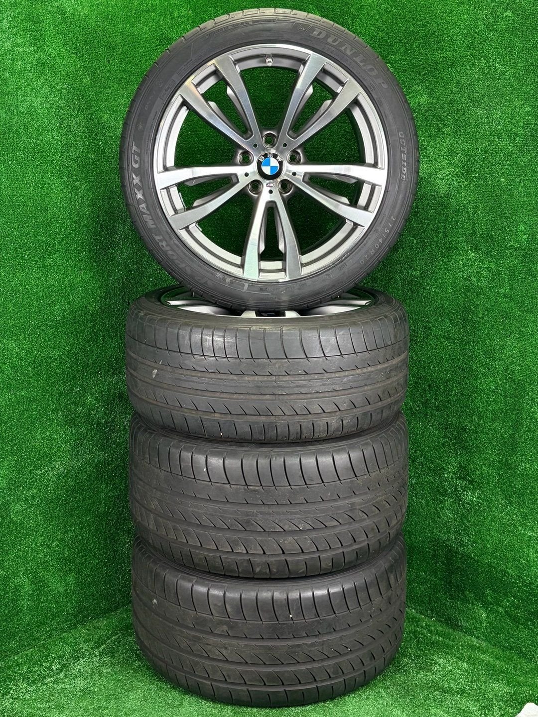 Originele 20 inch BMW 469M velgen met banden X5 X6 F15 F16, Gebruikt, -, 275 mm, -
